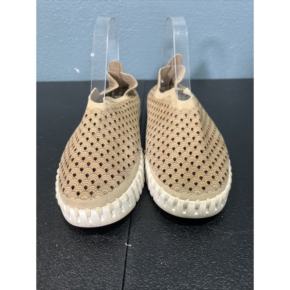 Ilse Jacobsen Shoes EU 37/US 6.5 Hornbaek Tulip 140 Womens Tan Slip-On Comfort - Picture 3 of 7